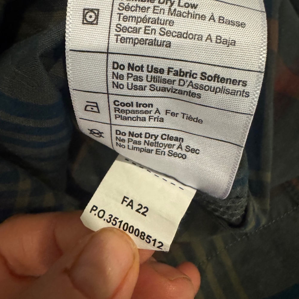 Carhartt Rugged Flex Plaid 🟩& Original Fit Flannel 🟧 Shirt BUNDLE, sz L - Picture 6 of 13